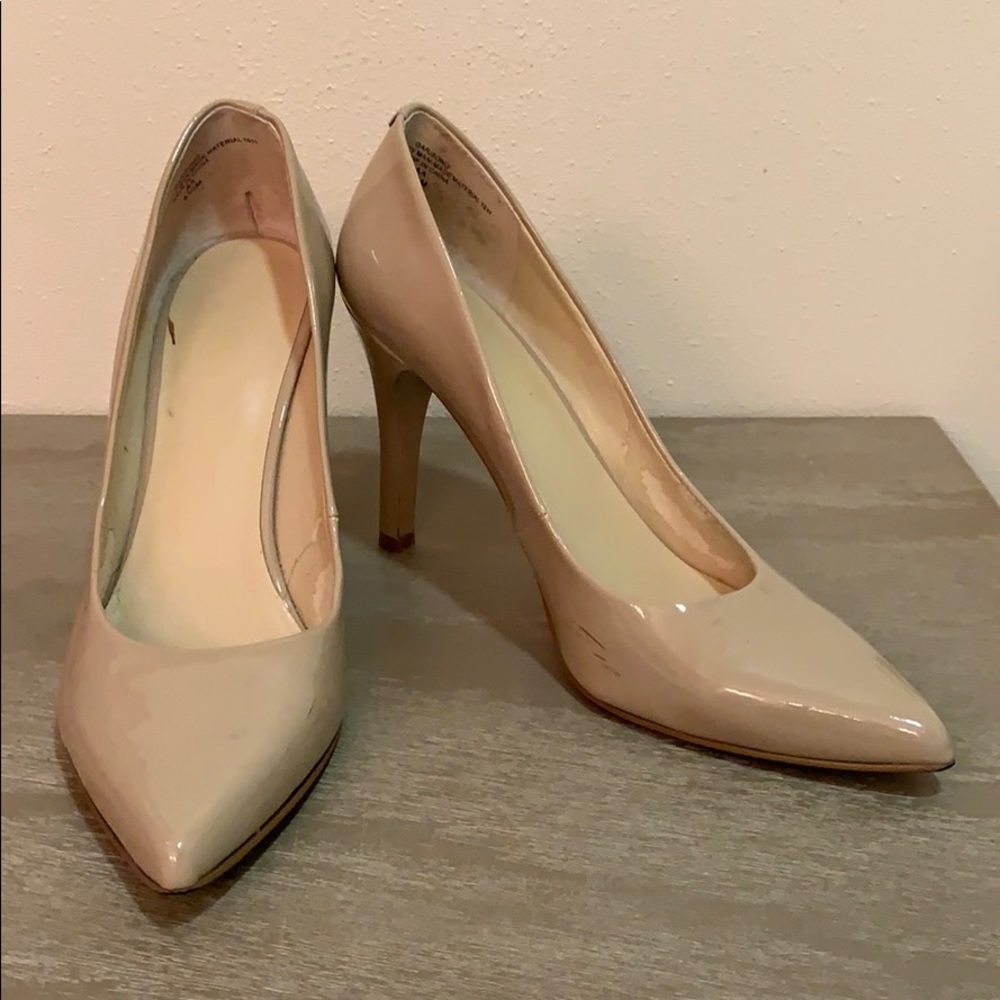 Nude Nine West Heels